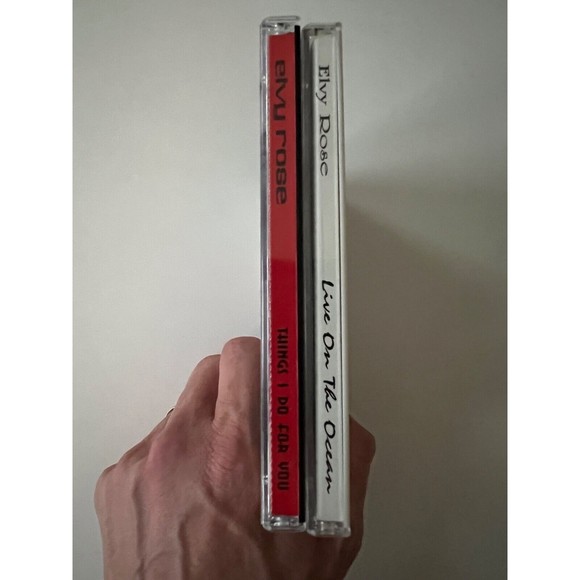 Elvy Rose Things I Do For You / Live On The Ocean CDs AUTOGRAPHED Play Tested - Picture 3 of 6